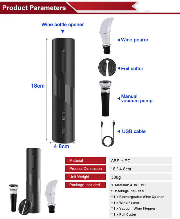 Electric Wine Opener By Muiser